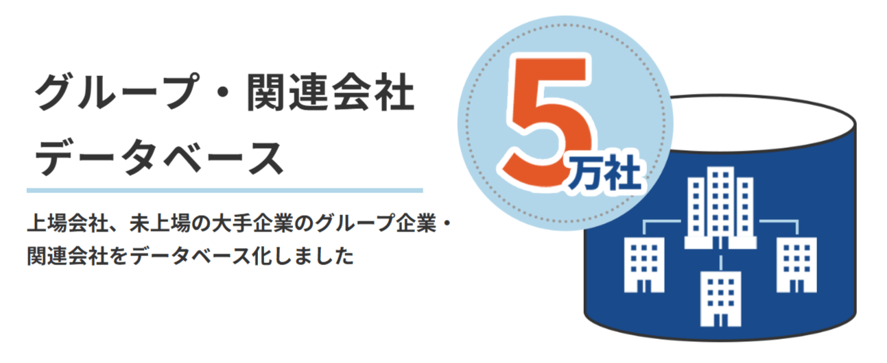 グループ・関連会社データベース